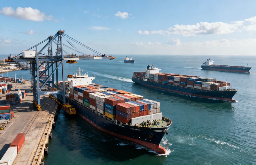 Crecimiento de los datos comerciales entre China y sus principales socios comerciales mundiales, 2022-2024