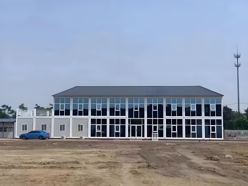 contenedor de aula prefabricado en embalaje plano - chayohouse