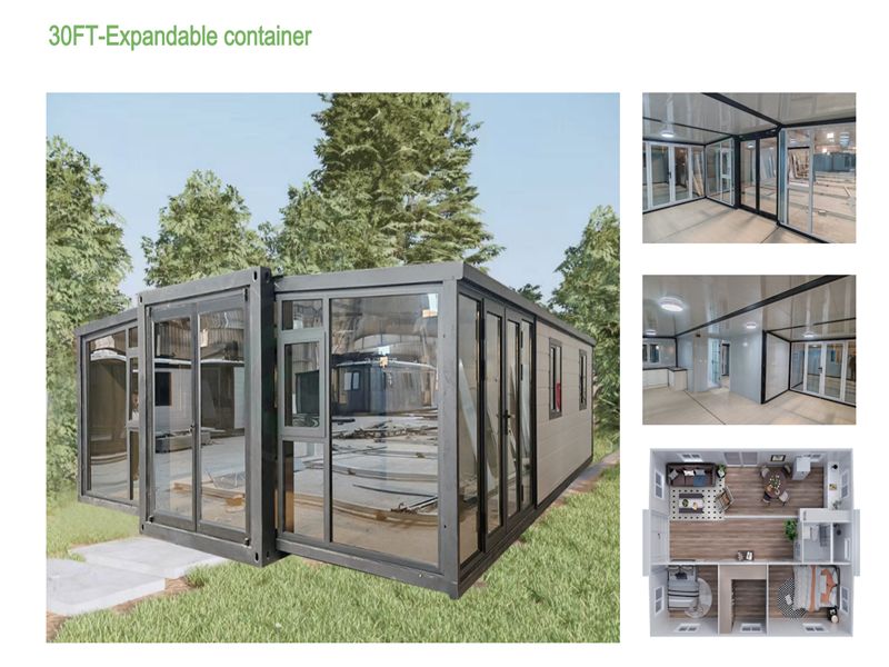 Casa contenedor expandible de 30 pies - chayohouse